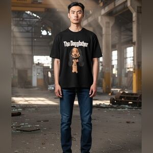 Dogg Supply Men's Black Graphic Tee By Snoop Dogg NWT MEN'S SIZE SMALL